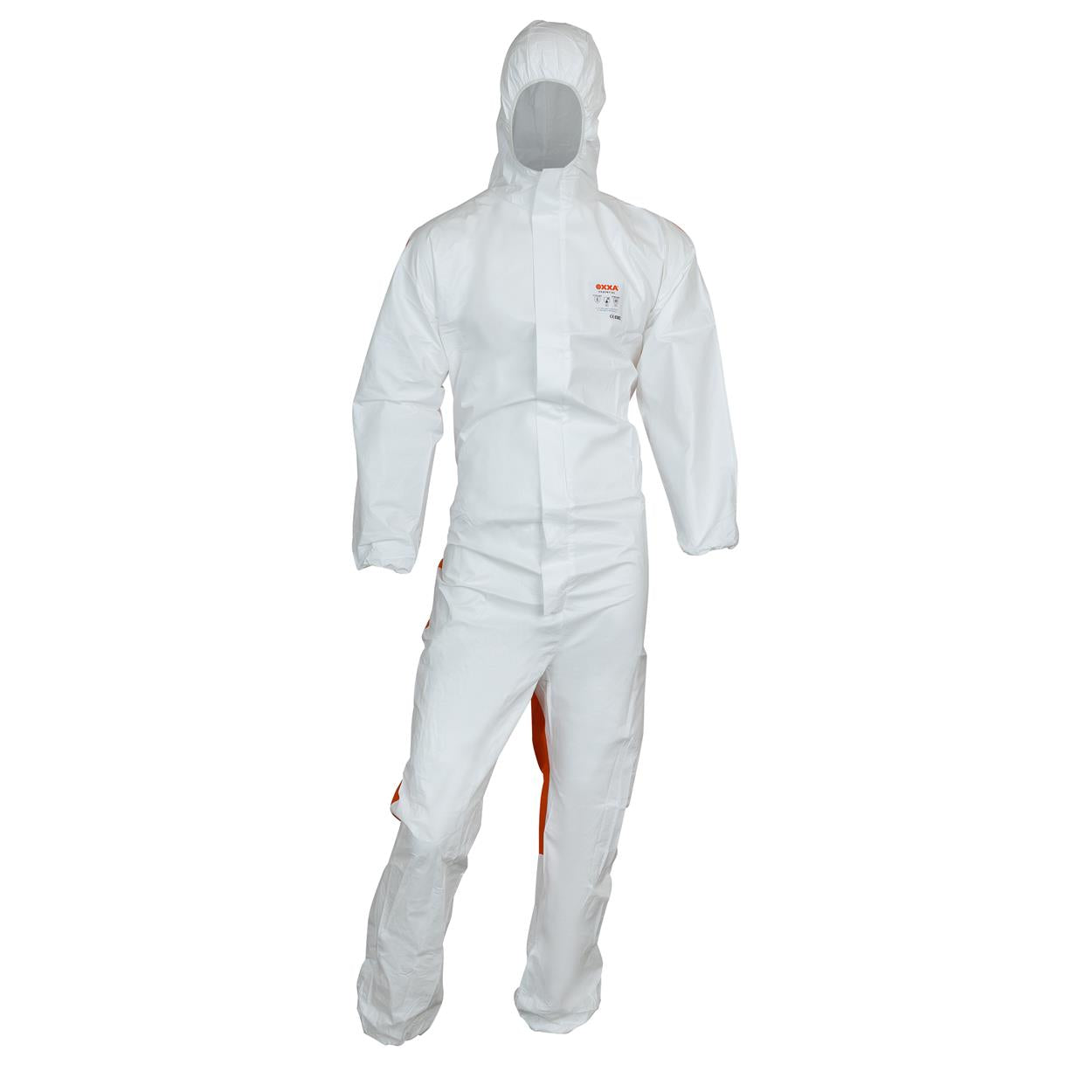 OXXA Essential Overall Owen 8250 wit-oranje