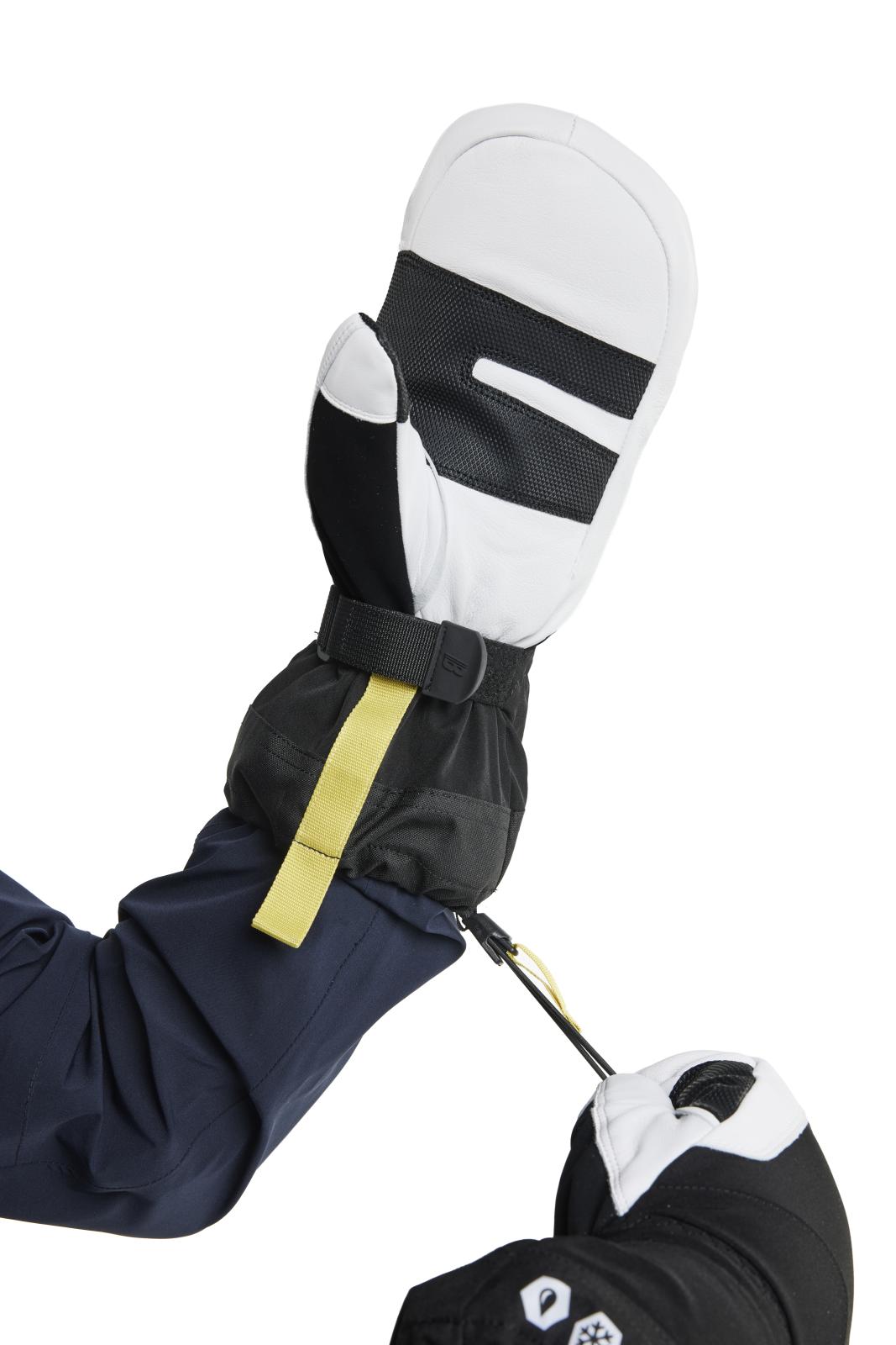 Blaklader Handschoenen Supreme Werkhandschoenen 28131417 leder gevoerd waterdicht zwart-wit(9910)