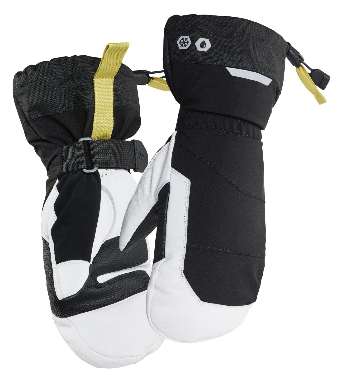 Blaklader Handschoenen Supreme Werkhandschoenen 28151417 leder gevoerd waterdicht zwart-wit(9910)