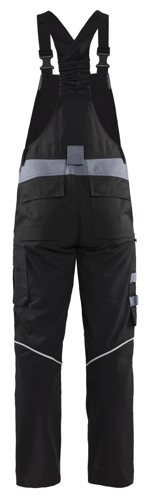 Blaklader Am. Overalls 28611516 Vlamvertragend zwart-grijs(9994)