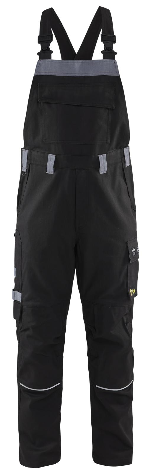 Blaklader Am. Overalls 28611516 Vlamvertragend zwart-grijs(9994)