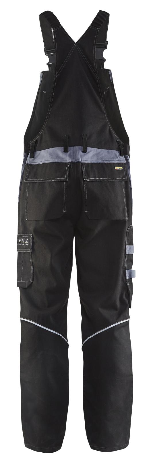 Blaklader Am. Overalls 28611516 Vlamvertragend zwart-grijs(9994)