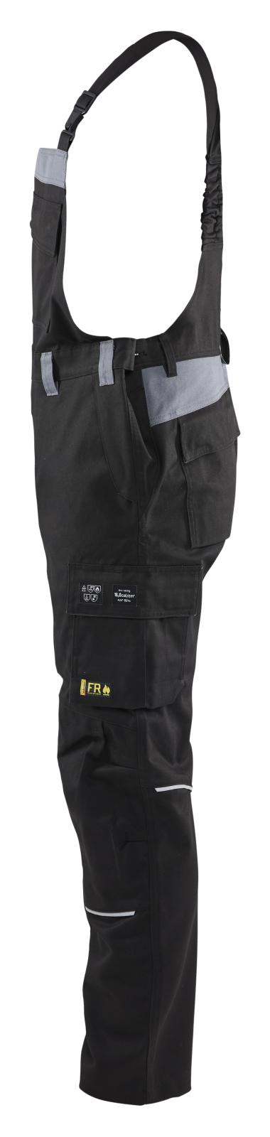 Blaklader Am. Overalls 28611516 Vlamvertragend zwart-grijs(9994)