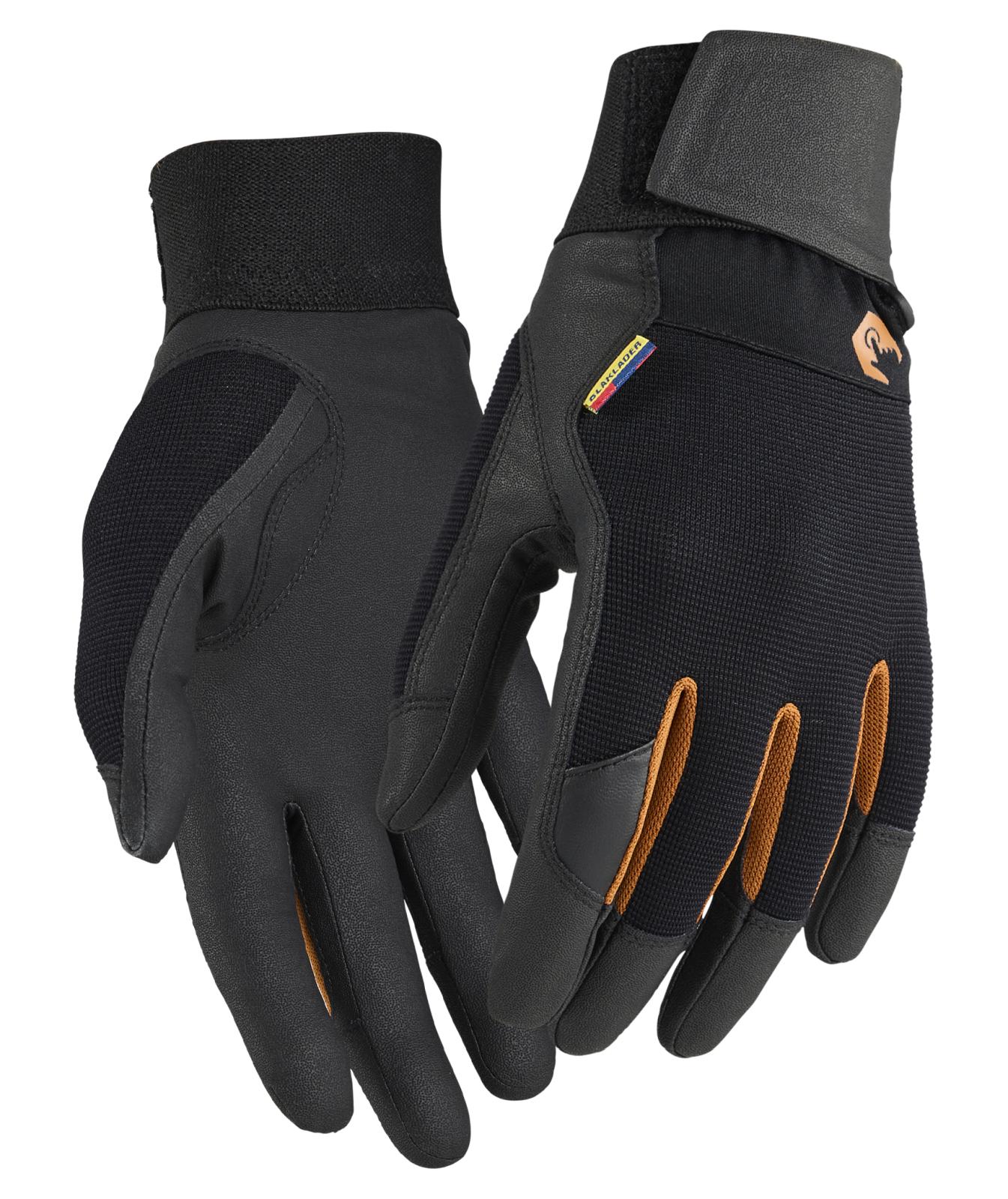 Blaklader Handschoenen Supreme Strong Werkhandschoenen 28621418 touch klittenband zwart-roestbruin(9940)