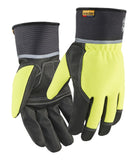 Blaklader Touch Werkhandschoenen 28771405 touchscreen gevoerd HiVis fluo geel(3300)