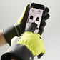 Blaklader Touch Werkhandschoenen 28771405 touchscreen gevoerd HiVis fluo geel(3300)
