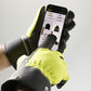 Blaklader Touch Werkhandschoenen 28771405 touchscreen gevoerd HiVis fluo geel(3300)