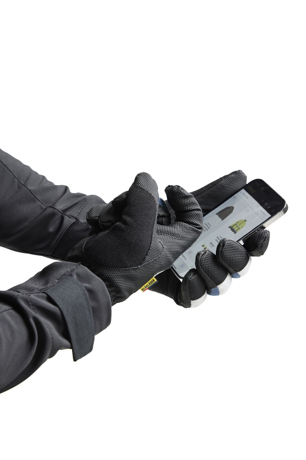Blaklader Handschoenen Supreme Strong Werkhandschoenen 28801415 gevoerd touch zwart-zilver(9992)