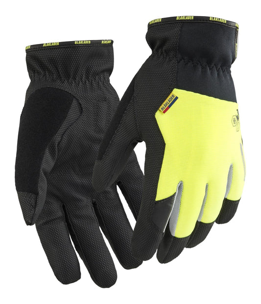 Blaklader Handschoenen Supreme Strong Werkhandschoenen 28811415 gevoerd touch zwart-fluo geel(9933)