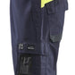 Blaklader Vlamvertragend Amerikaanse Overalls 28871512 Inherent vlamwerend antistatisch waterafstotend Mouwloos marineblauw-fluo geel(8933)