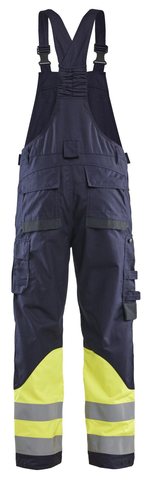 Blaklader Am. Overalls 28881512 marineblauw-fluo geel(8933)