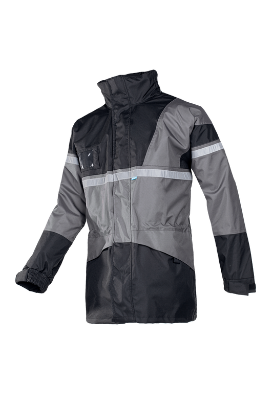 Sioen Jassen Cloverfield Uitneembare bodywarmer grijs-zwart