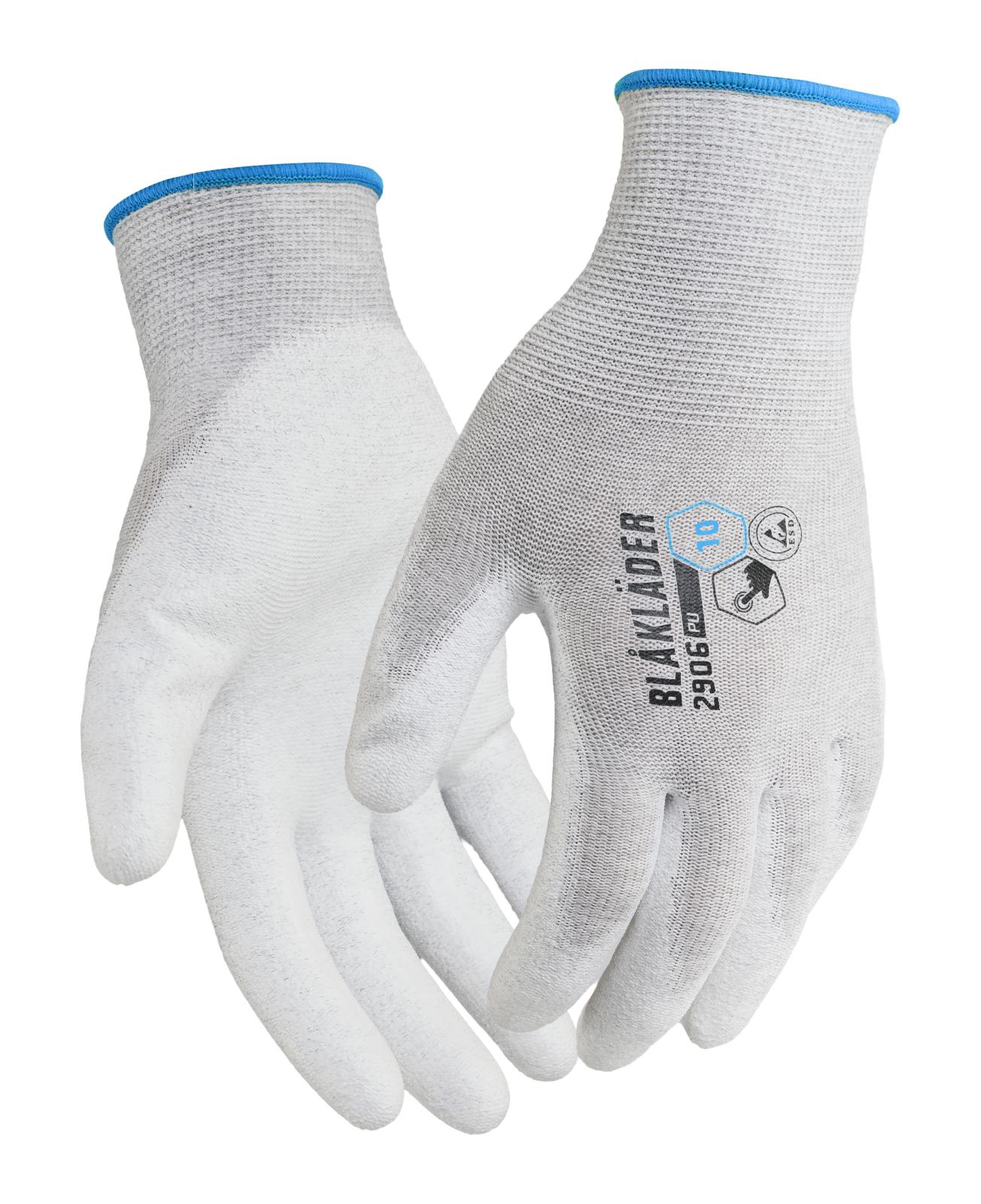 Blaklader Handschoenen Touch Werkhandschoenen 29061423 PU-gedipt ESD wit(1000)