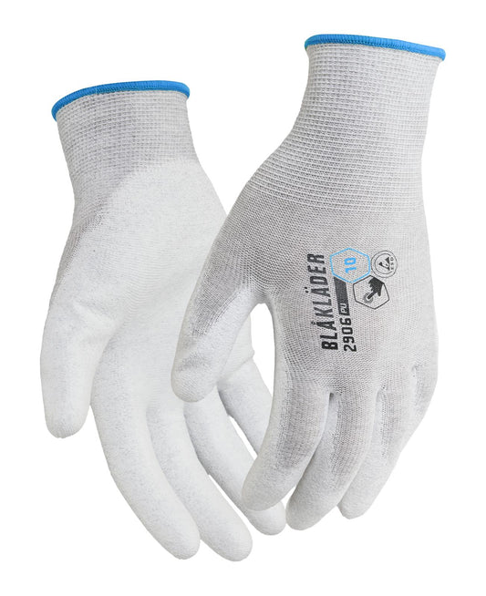 Blaklader Handschoenen Touch Werkhandschoenen 29061423 PU-gedipt ESD wit(1000)