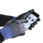Blaklader Handschoenen Werkhandschoenen 29381416 nitril-gedipt gevoerd touch grijs(9400)