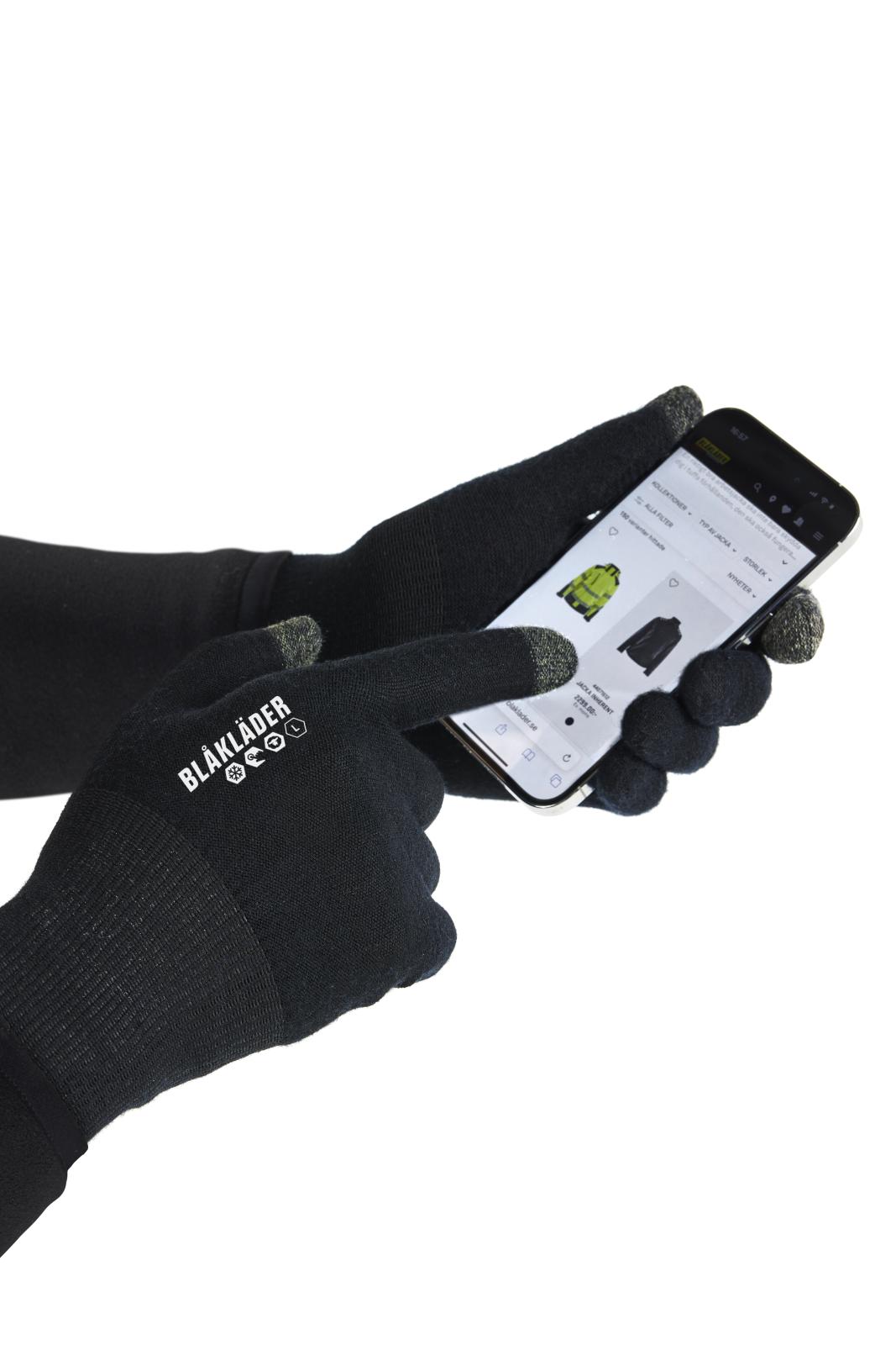 Blaklader Handschoenen Supreme Werkhandschoenen 29991413 Wollen touch zwart(9900)