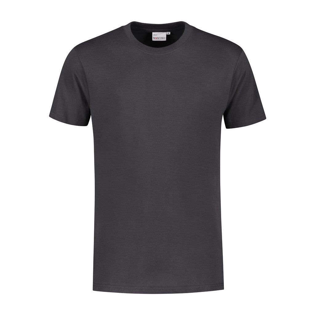 Santino Basics T-shirts Jolly Regular Fit grafietgrijs
