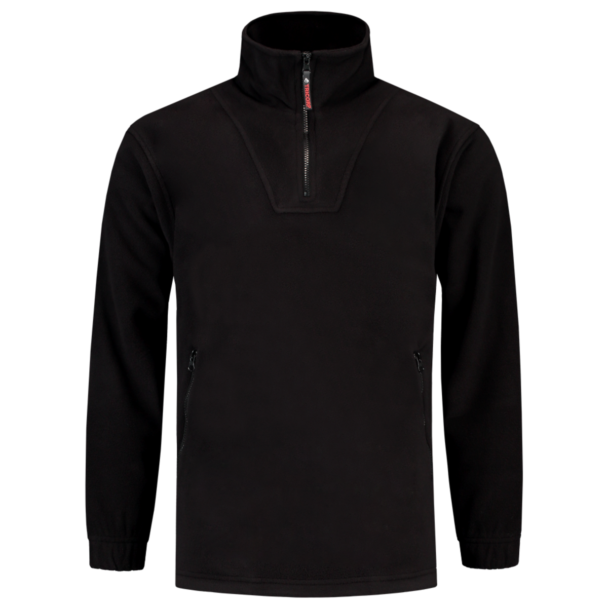 Tricorp Casual Zipsweaters 301001-FL320 zwart(black)