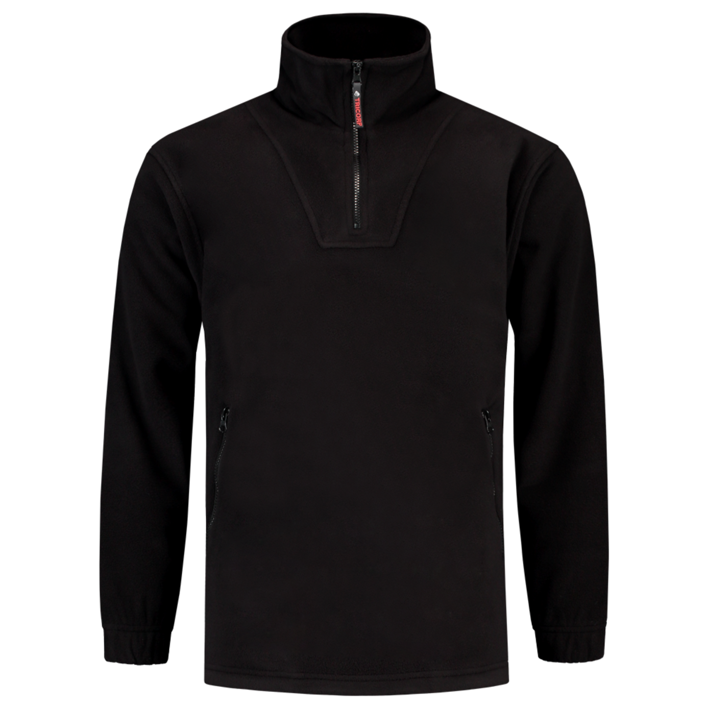 Tricorp Casual Zipsweaters 301001-FL320 zwart(black)