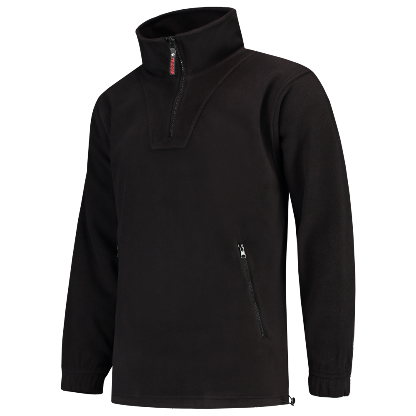 Tricorp Casual Zipsweaters 301001-FL320 zwart(black)