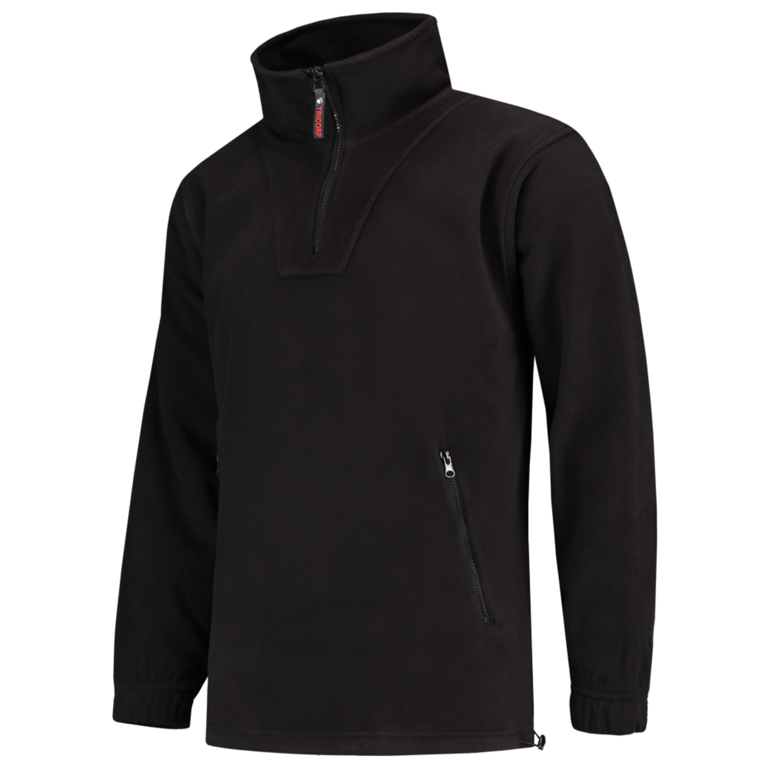 Tricorp Casual Zipsweaters 301001-FL320 zwart(black)