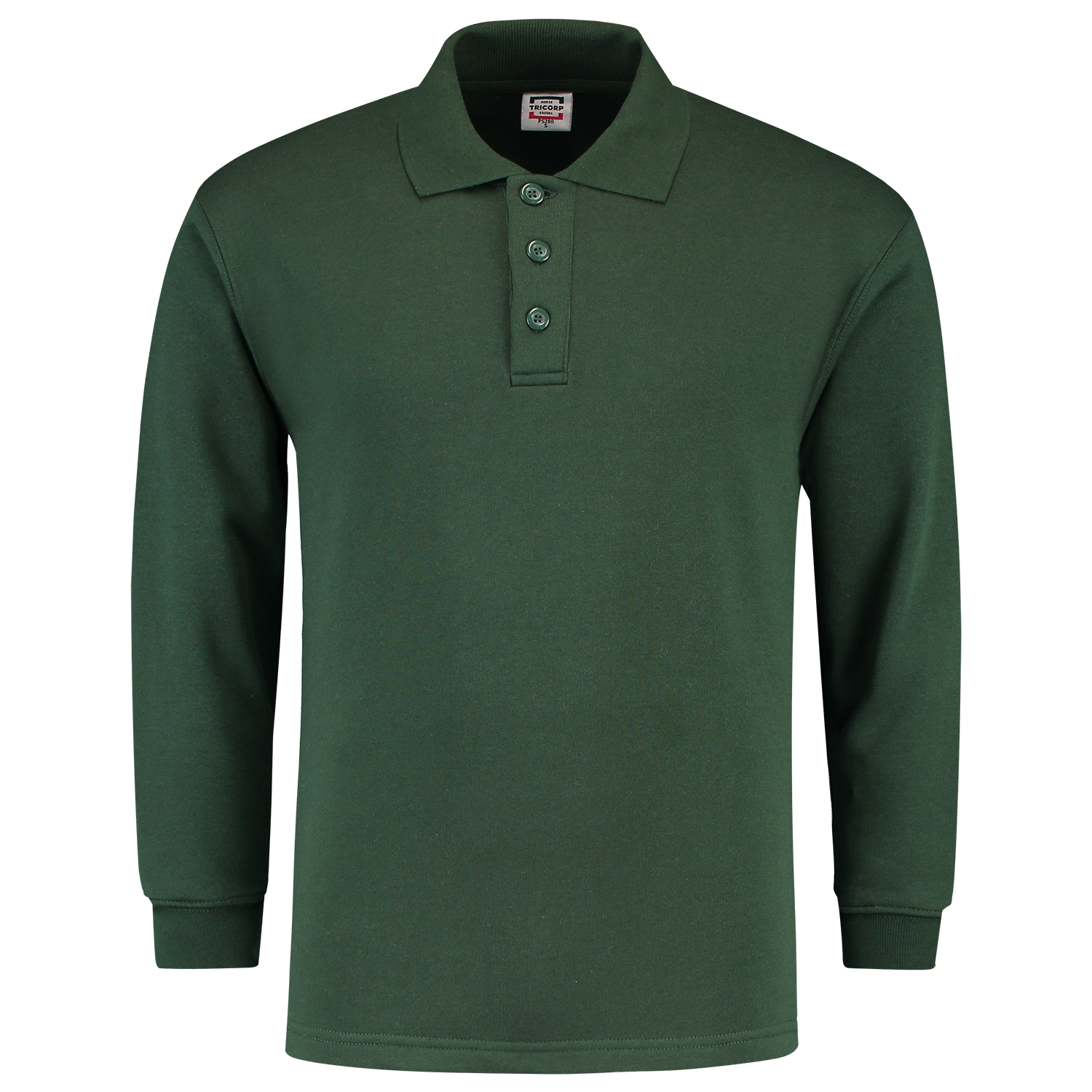 Tricorp Casual Polosweaters 301004-PS280 flessengroen(bottlegreen)