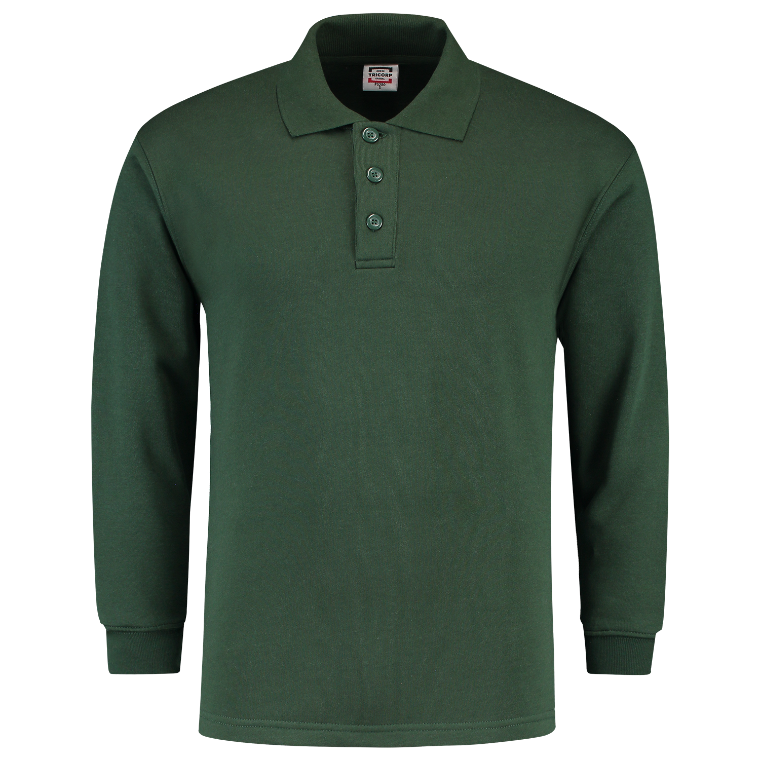 Tricorp Casual Polosweaters 301004-PS280 flessengroen(bottlegreen)
