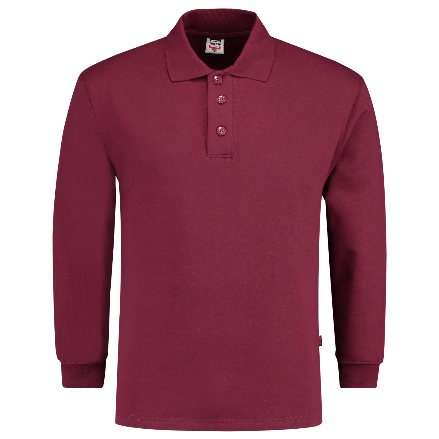 Tricorp Casual Polosweaters 301004-PS280 wijnrood(wine)