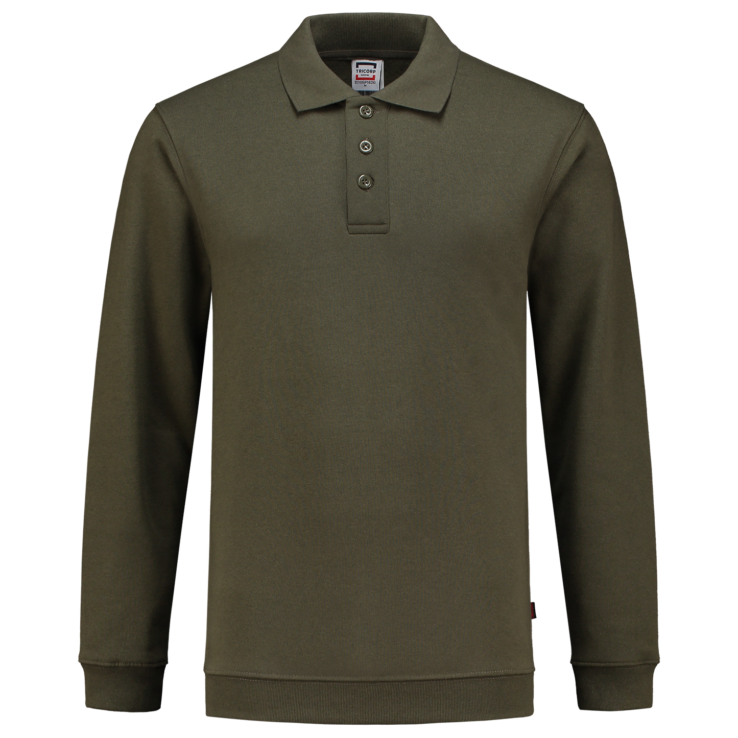 Tricorp Casual Polosweaters 301005-PSB280 legergroen(army)