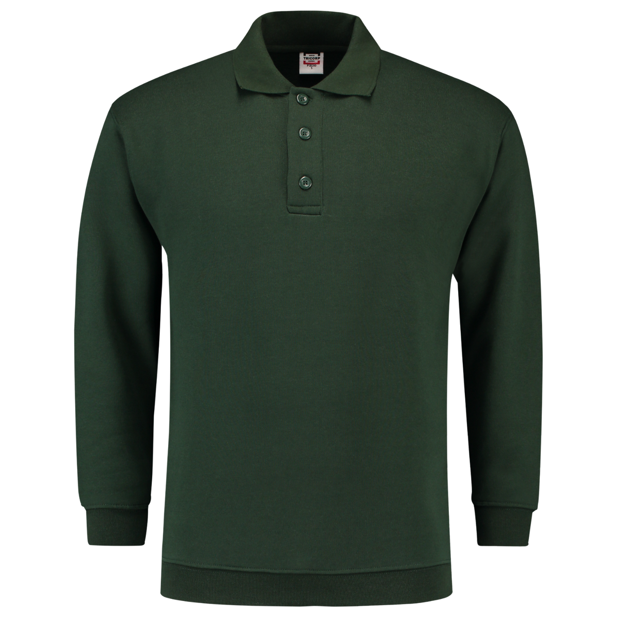 Tricorp Casual Polosweaters 301005-PSB280 flessengroen(bottlegreen)