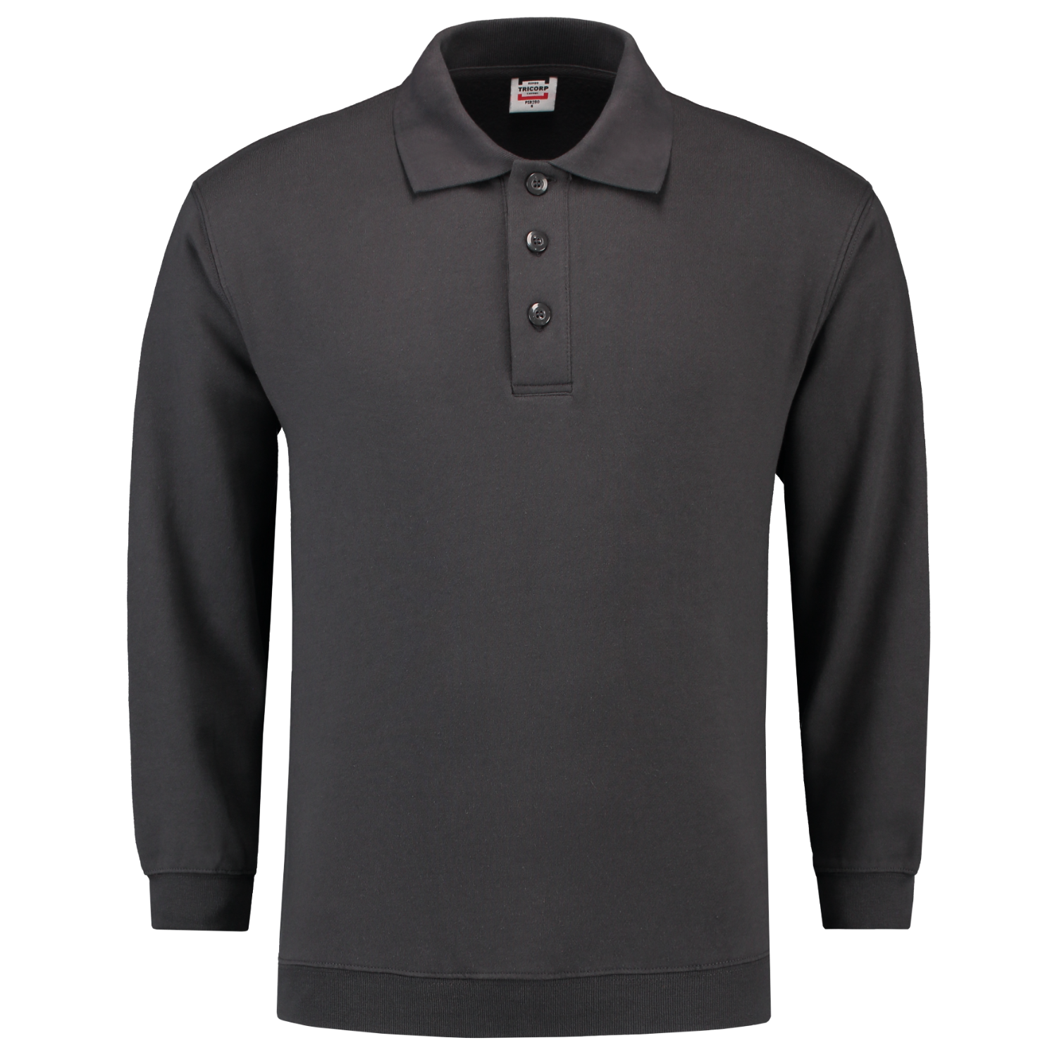Tricorp Casual Polosweaters 301005-PSB280 donkergrijs(darkgrey)