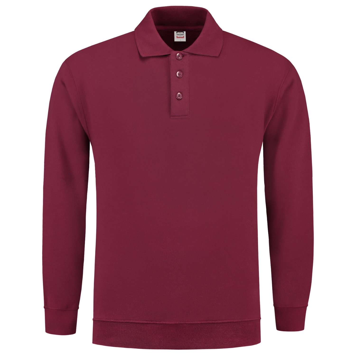 Tricorp Casual Polosweaters 301005-PSB280 wijnrood(wine)