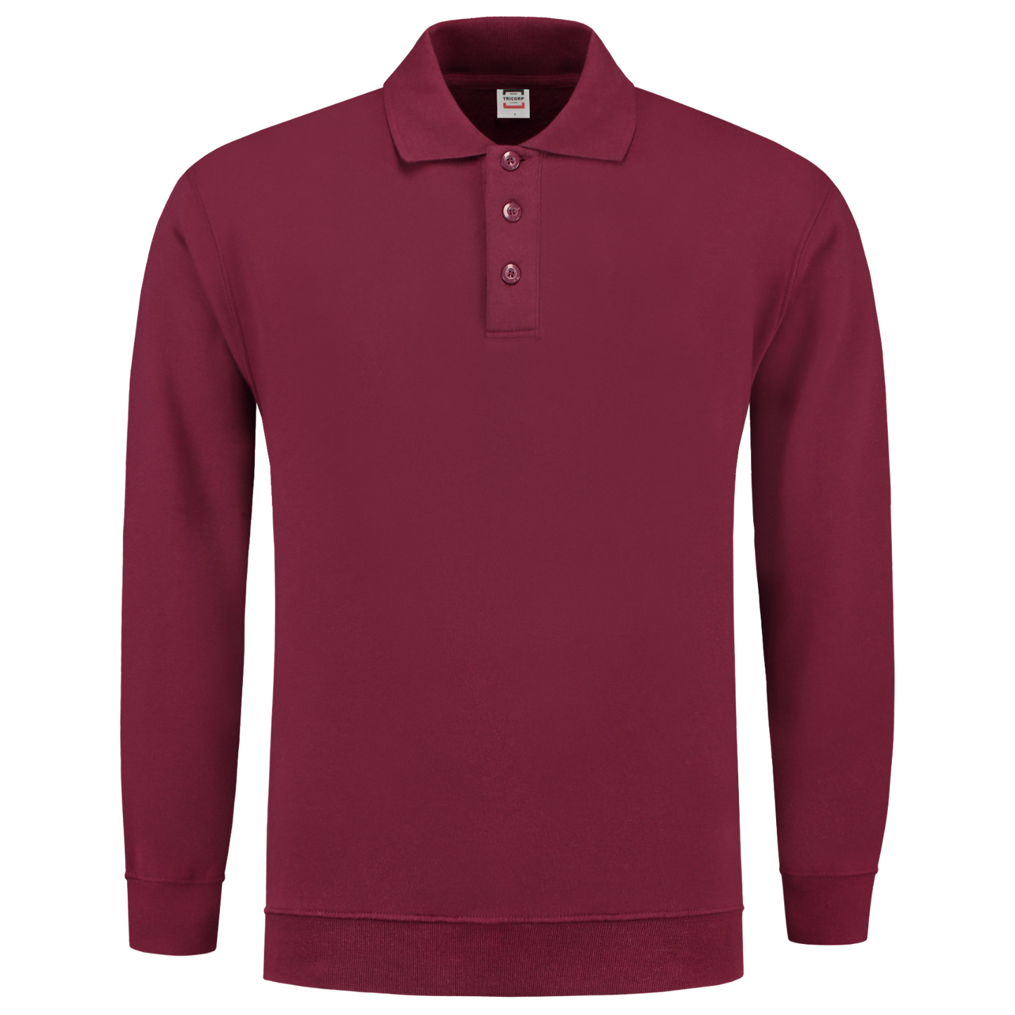 Tricorp Casual Polosweaters 301005-PSB280 wijnrood(wine)