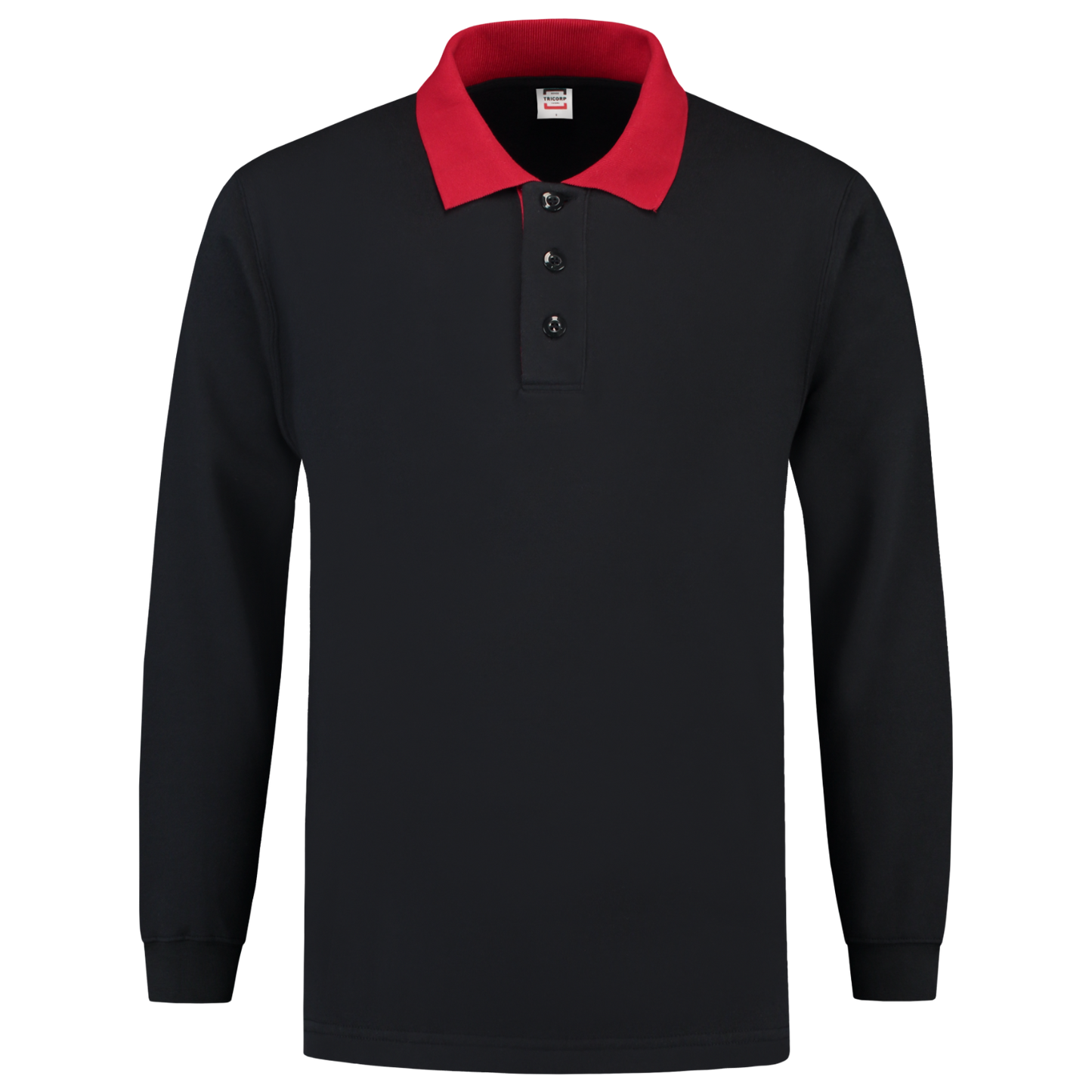 Tricorp Casual Polosweaters 301006-PSC280 marineblauw-rood(navyred)