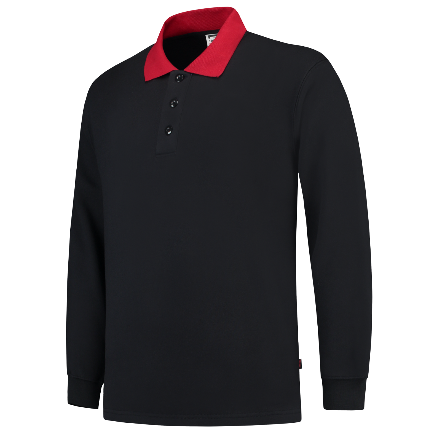 Tricorp Casual Polosweaters 301006-PSC280 marineblauw-rood(navyred)