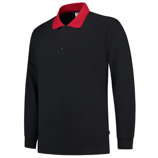 Tricorp Casual Polosweaters 301006-PSC280 marineblauw-rood(navyred)