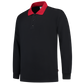 Tricorp Casual Polosweaters 301006-PSC280 marineblauw-rood(navyred)