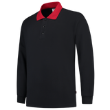 Tricorp Casual Polosweaters 301006-PSC280 marineblauw-rood(navyred)