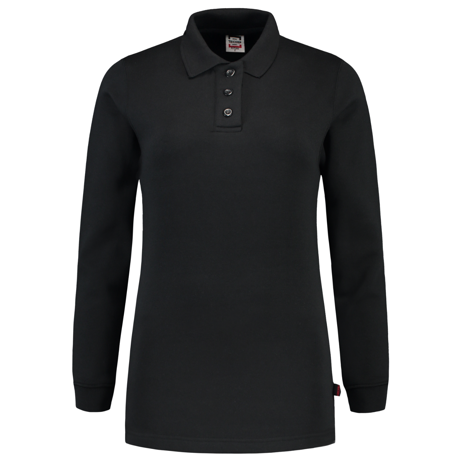 Tricorp Casual Polosweaters 301007-PST280 zwart(black)
