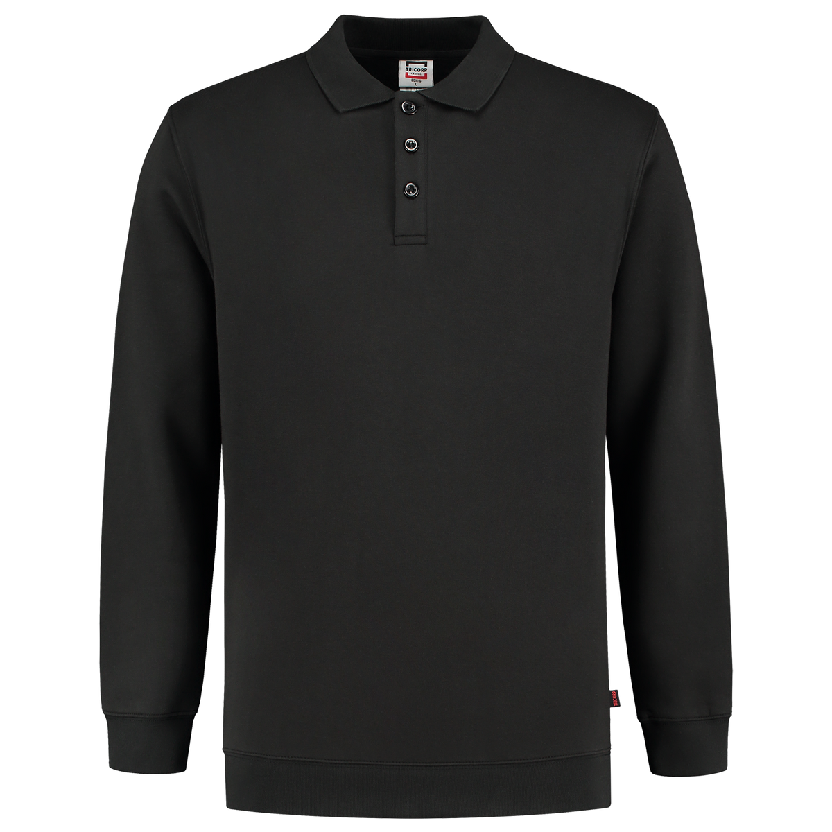 Tricorp Casual 60 Graden Polosweaters 301016 zwart(black)