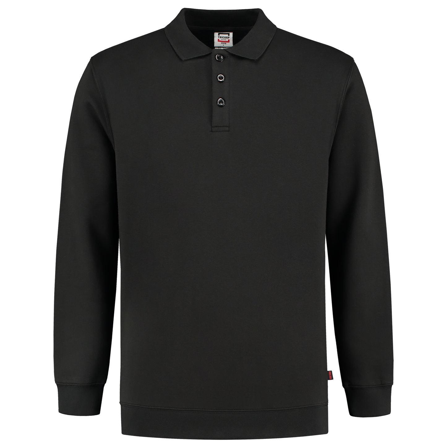 Tricorp Casual 60 Graden Polosweaters 301016 zwart(black)
