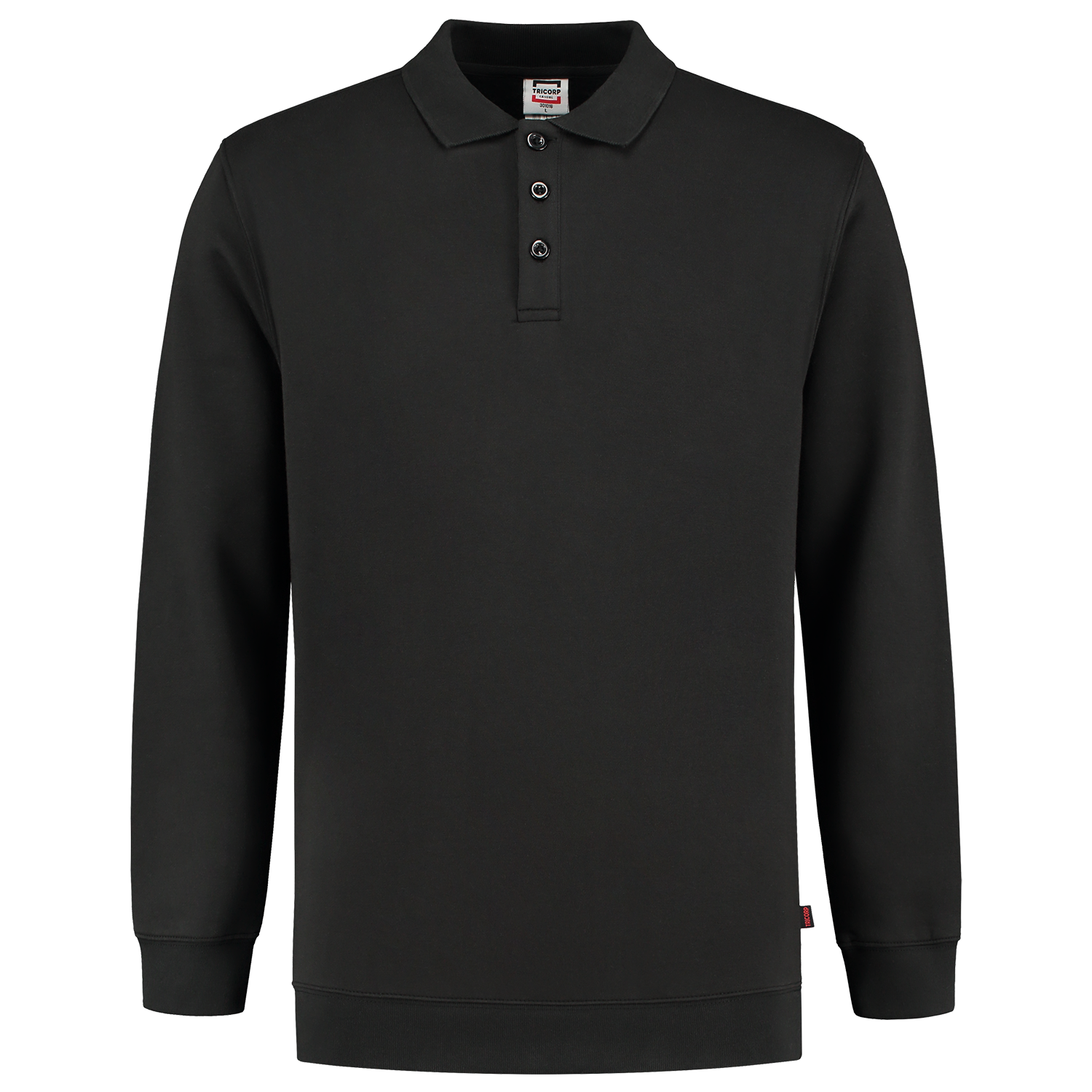 Tricorp Casual 60 Graden Polosweaters 301016 zwart(black)