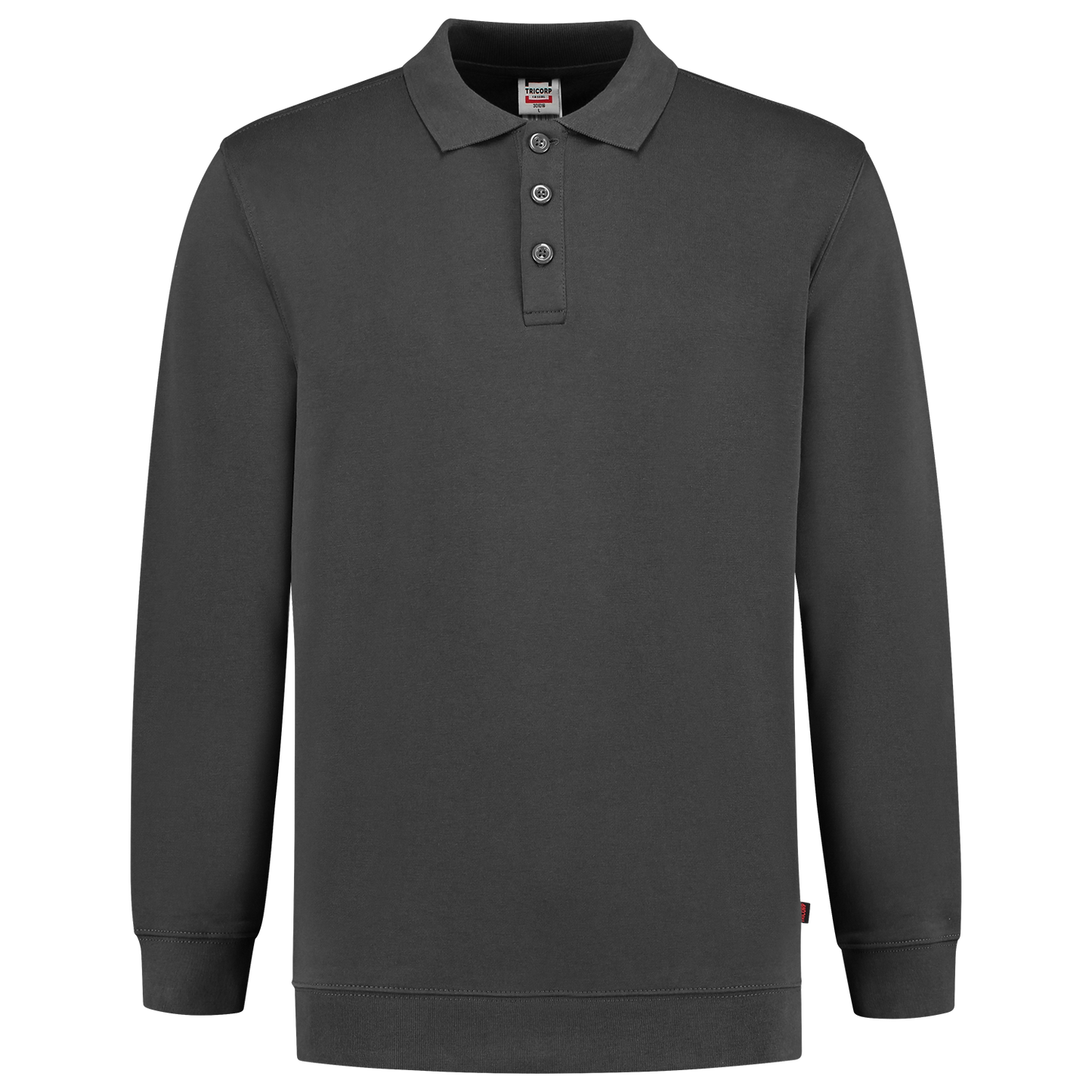 Tricorp Casual 60 Graden Polosweaters 301016 donkergrijs(darkgrey)