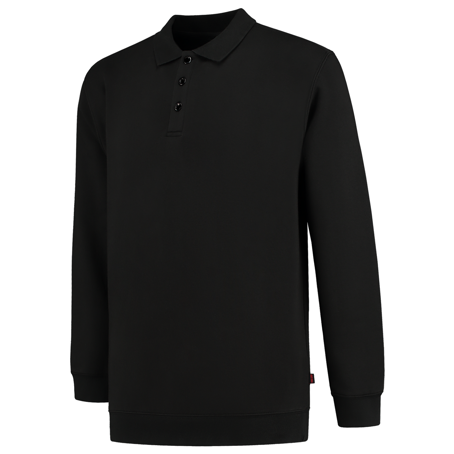 Tricorp Casual 60 graden Polosweater 301016 unisex middernacht zwart(midnightblack)