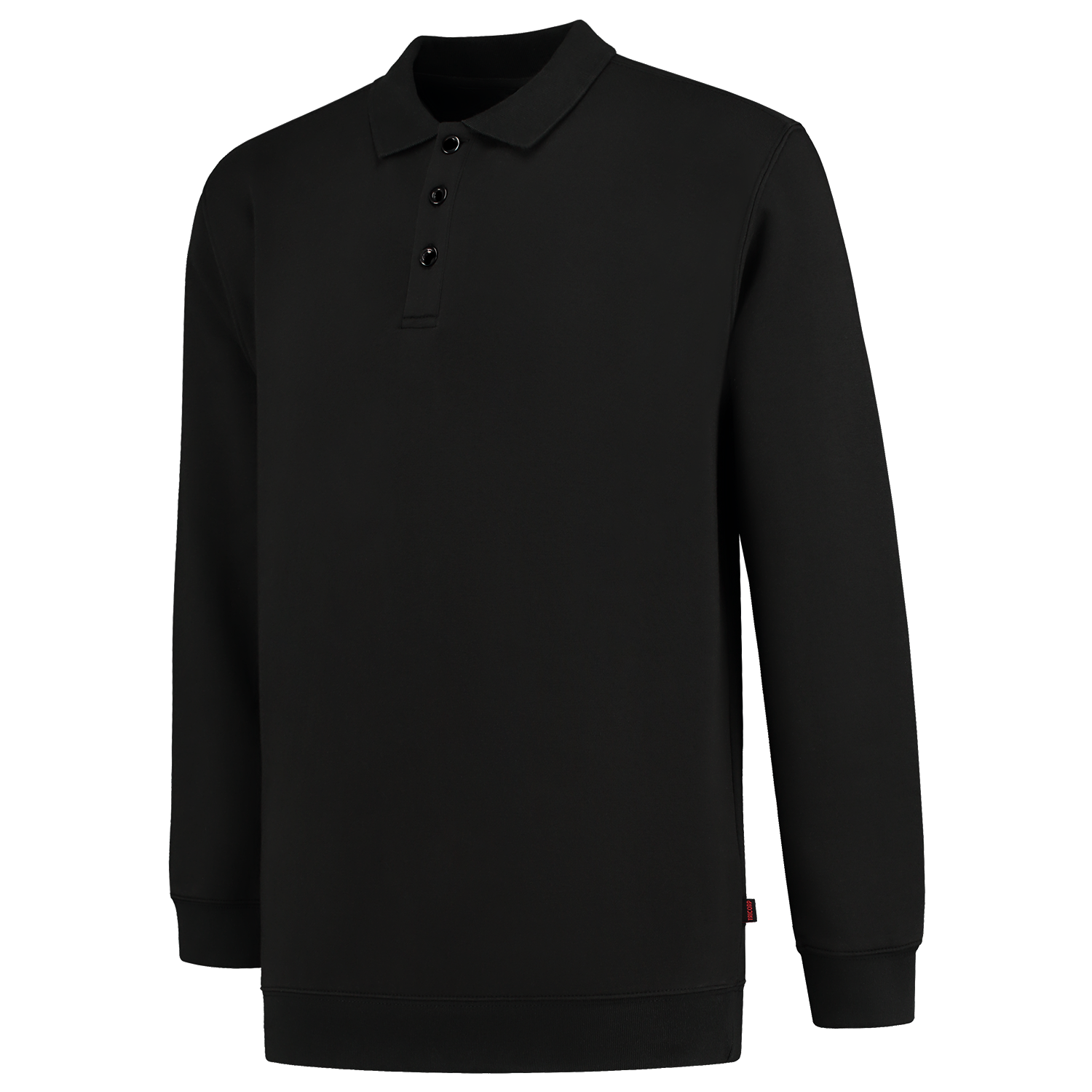 Tricorp Casual 60 graden Polosweater 301016 unisex middernacht zwart(midnightblack)