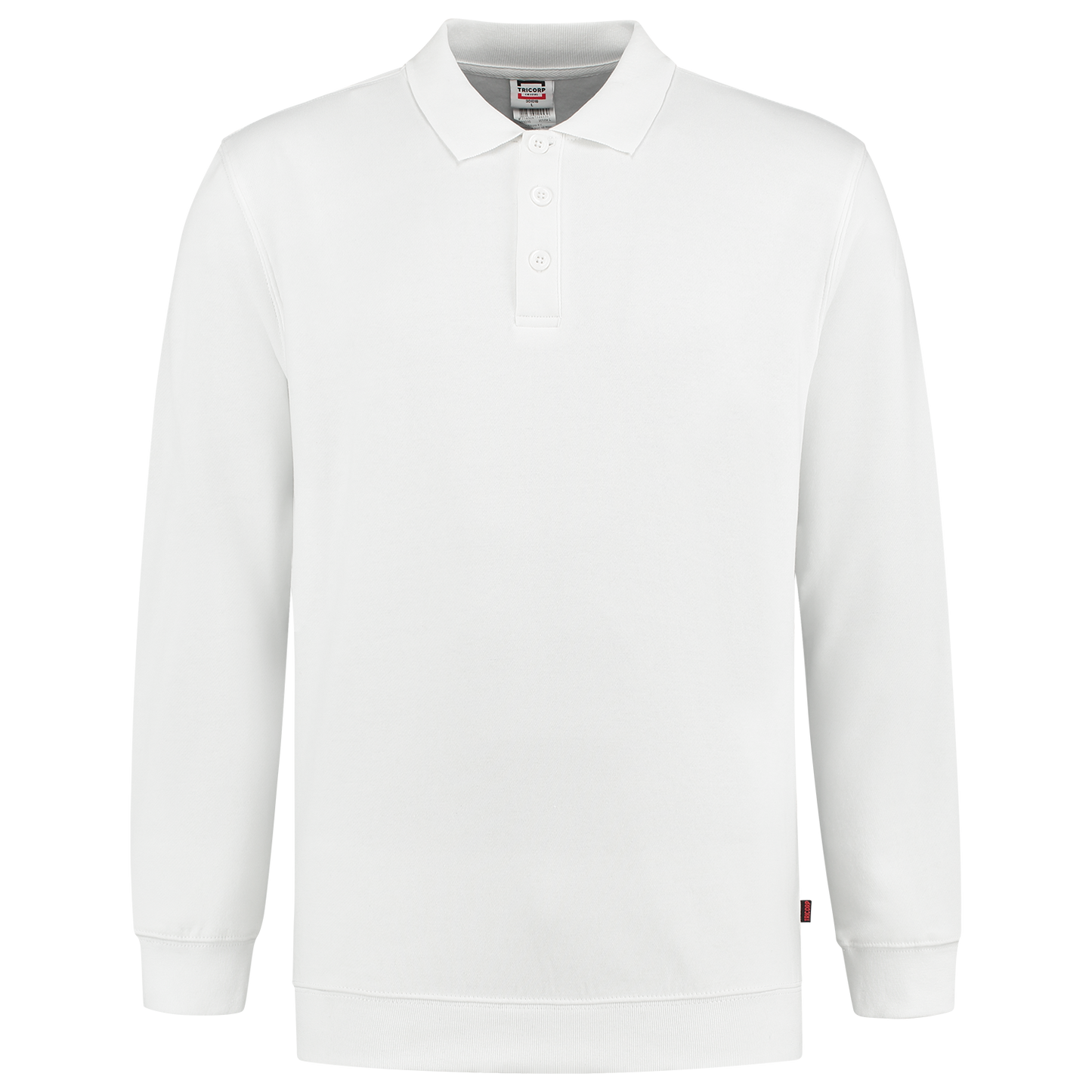 Tricorp Casual 60 Graden Polosweaters 301016 wit(white)