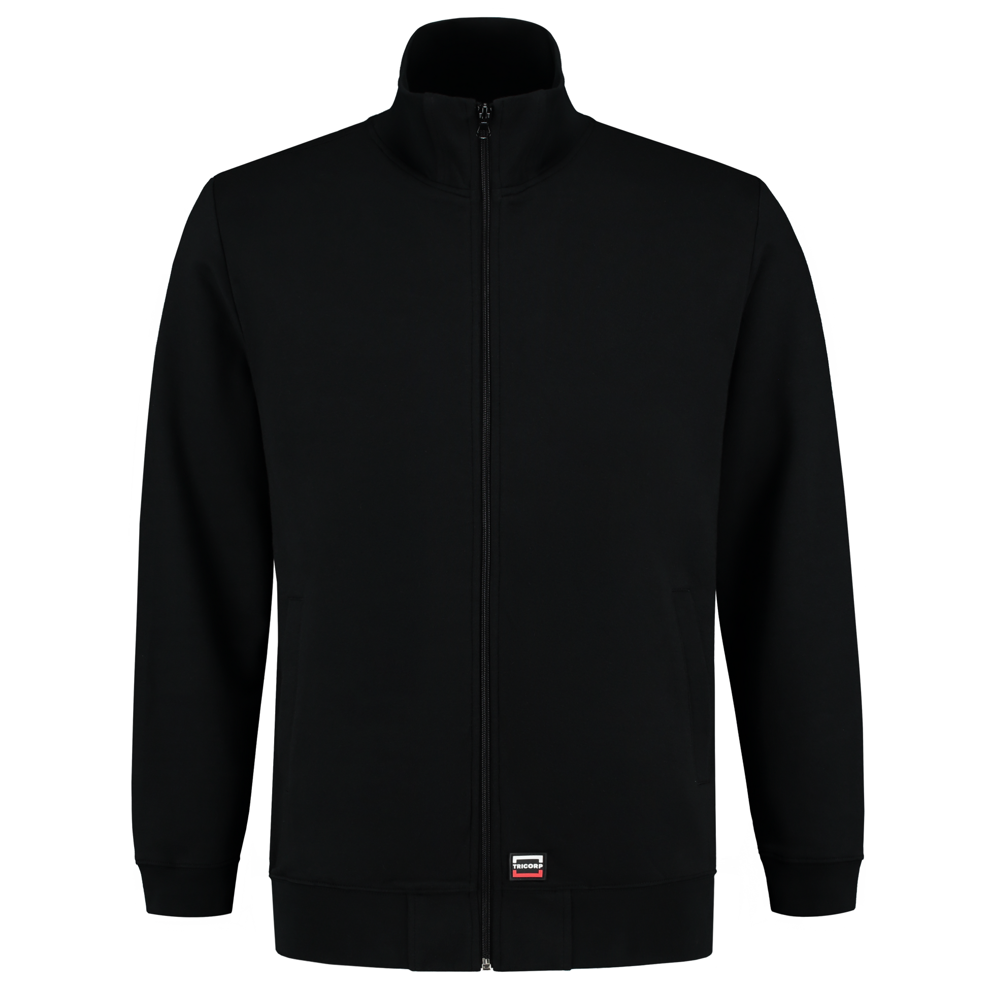 Tricorp 60 graden Sweatvest 301017 unisex middernacht zwart(midnightblack)