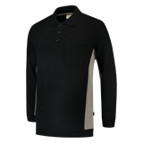 Tricorp Workwear Polosweaters 302001-TS2000 zwart-grijs(blackgrey)