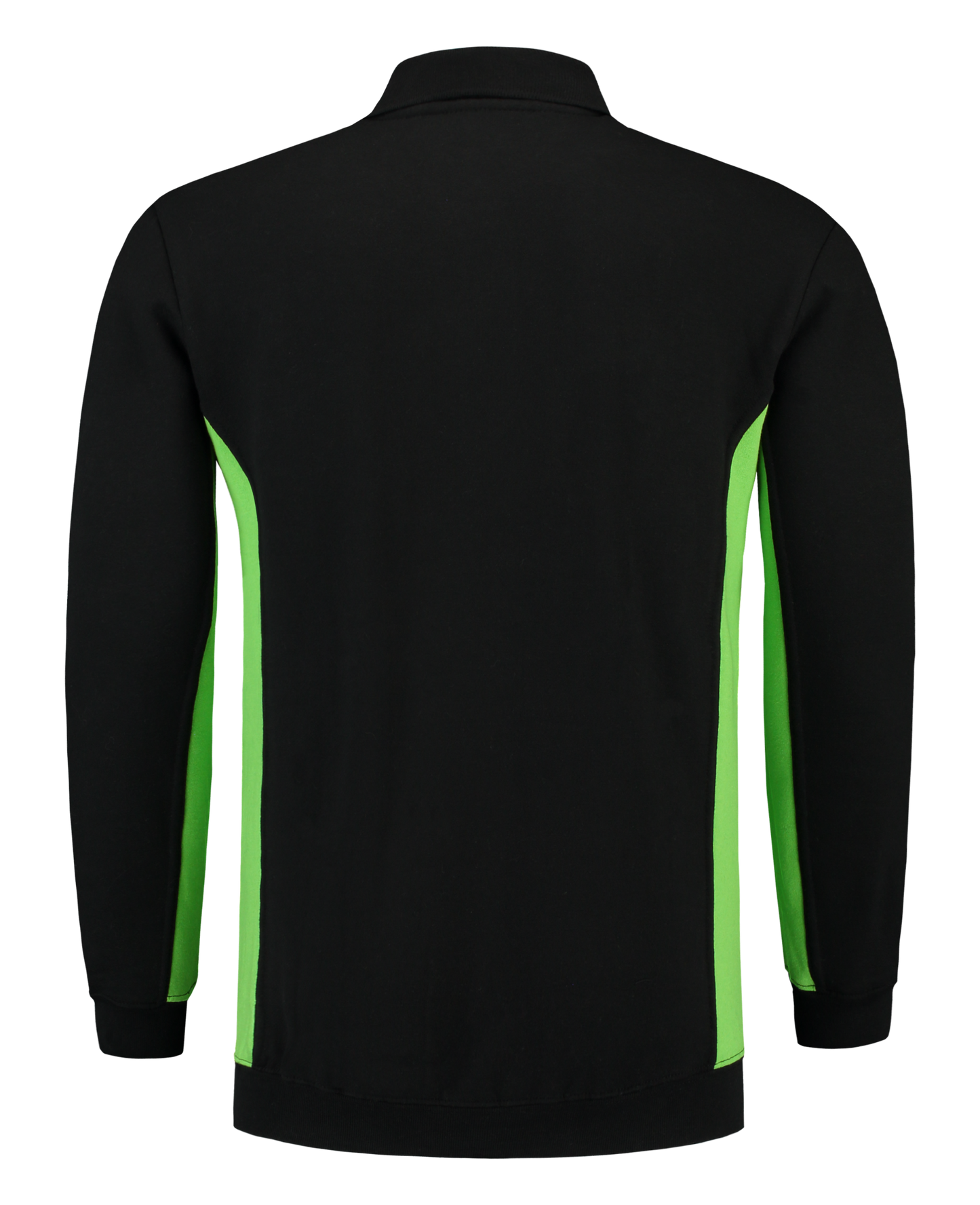 Tricorp Workwear Polosweaters 302001-TS2000 zwart-limoen(blacklime)