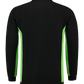 Tricorp Workwear Polosweaters 302001-TS2000 zwart-limoen(blacklime)